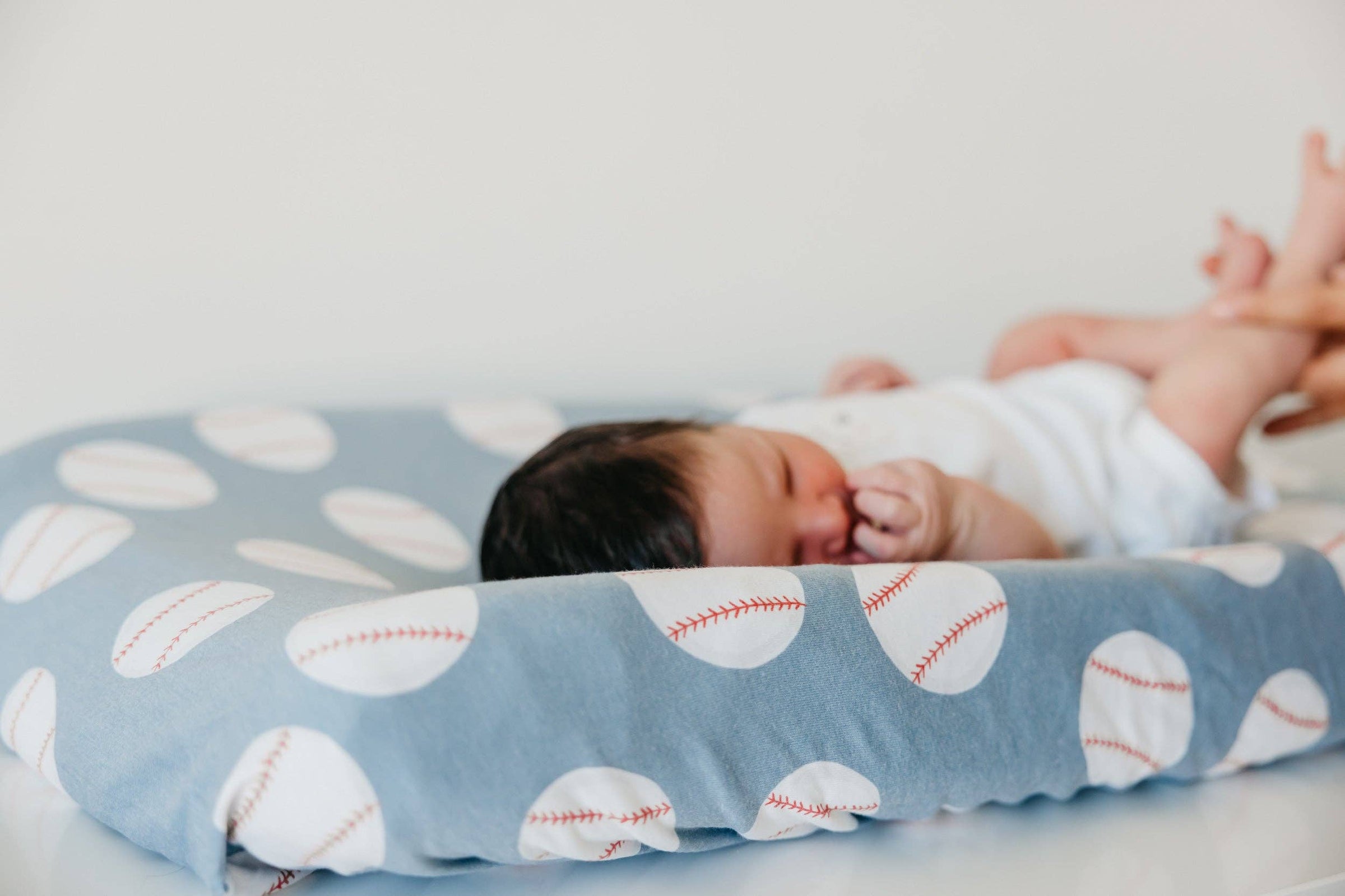Premium Knit Diaper Changing Pad Cover - Slugger