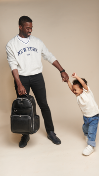 Noir Boss Plus™ Backpack Diaper Bag