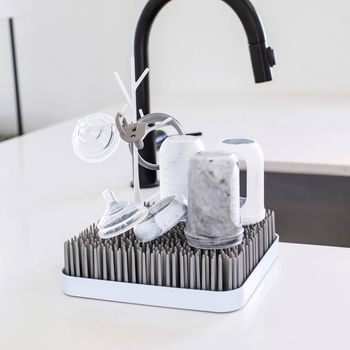 TOMY Boon Grass Drying Rack - Gray