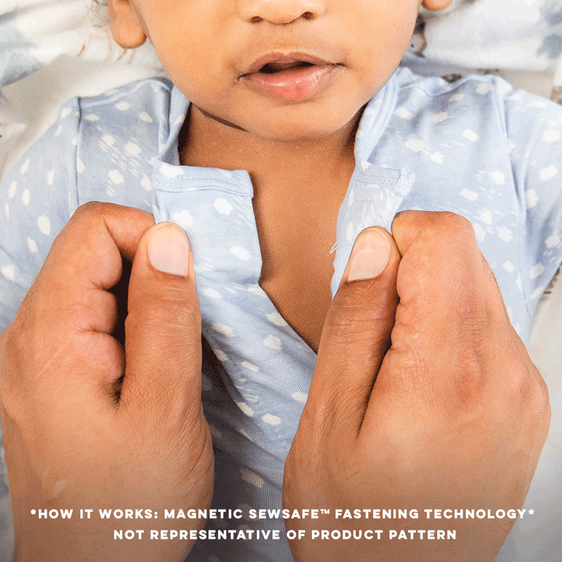 Magnetic Me Bedford Floral Modal Magnetic Parent Favorite Footie