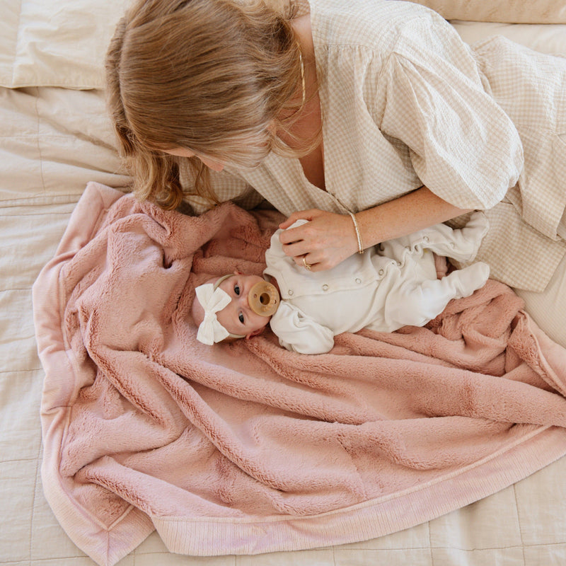 LUSH RECEIVING BLANKETS: Fern