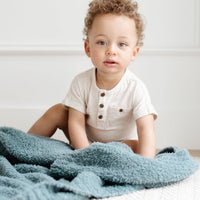 BAMBONI® RECEIVING BLANKETS: Surf