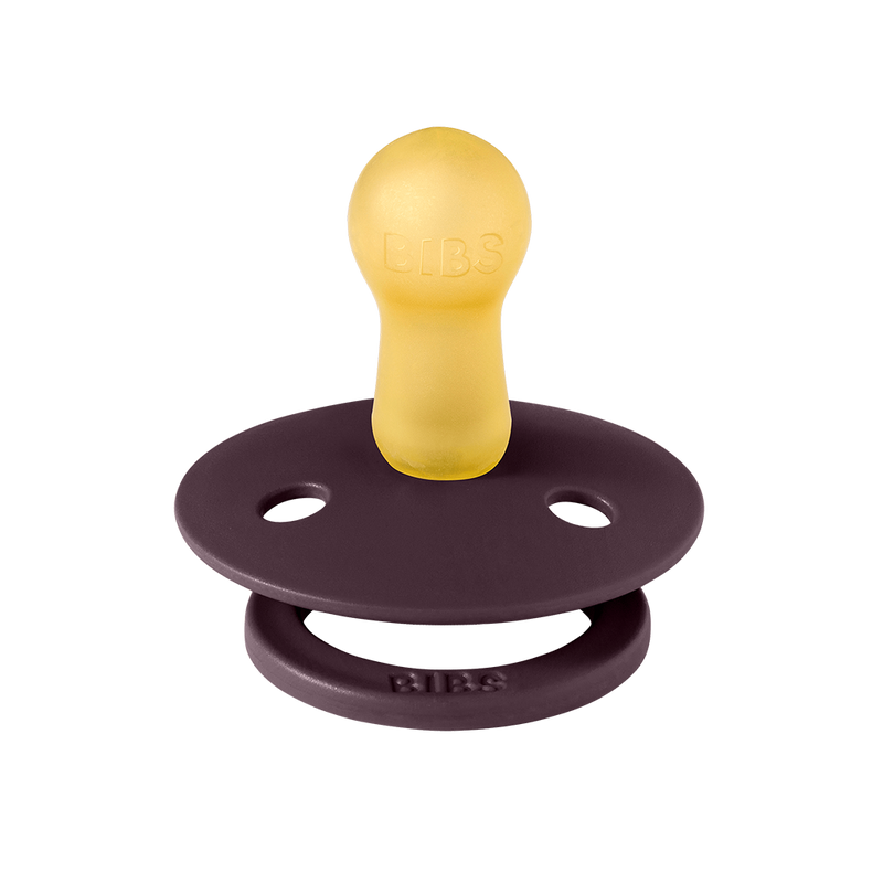 BIBS Colour Pacifiers Holiday Bow 2 Pack | Ivory/Plum