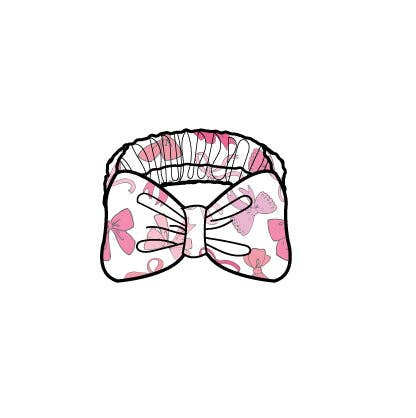 Plush Bow- Pink Bows