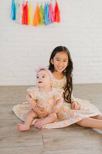 Ollie Jay Gwendolyn Dress in Primary Rainbow