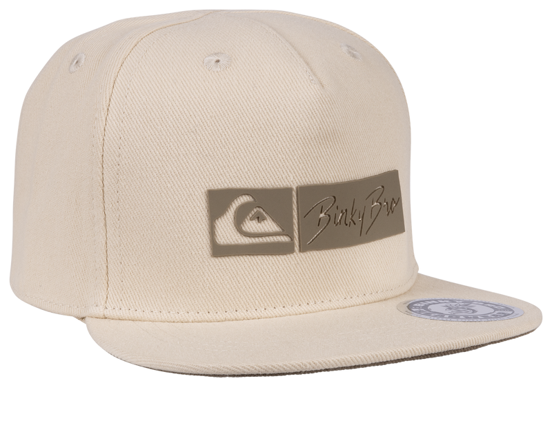 Quik x BinkyBro Cream Hat: Cream /  Standard Fit