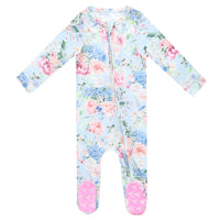 Zip-Up Footie Pajama - Genevieve