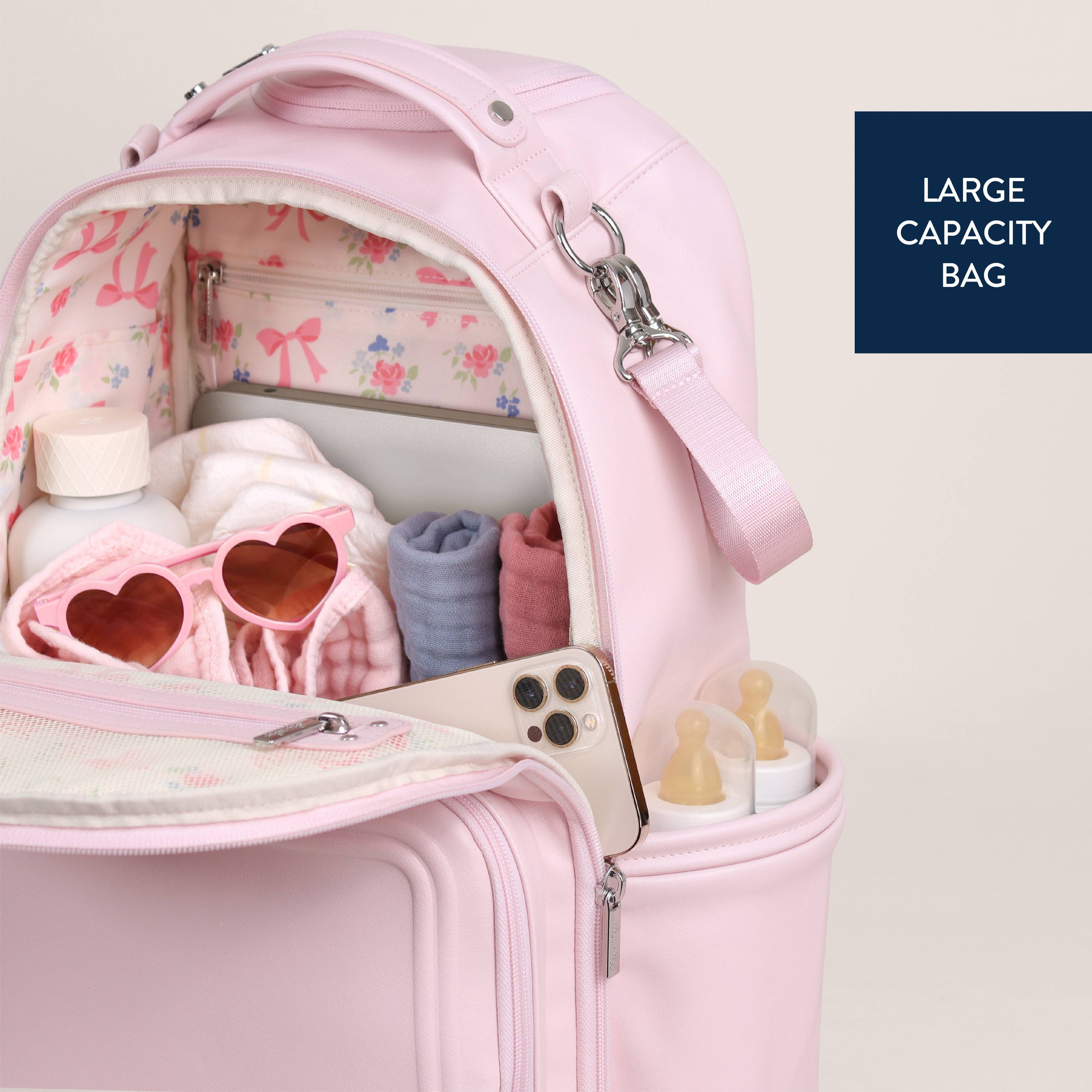 *NEW* Ribbons & Roses Boss Plus™ Backpack Diaper Bag