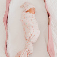 Knit Swaddle Blanket - Cheery