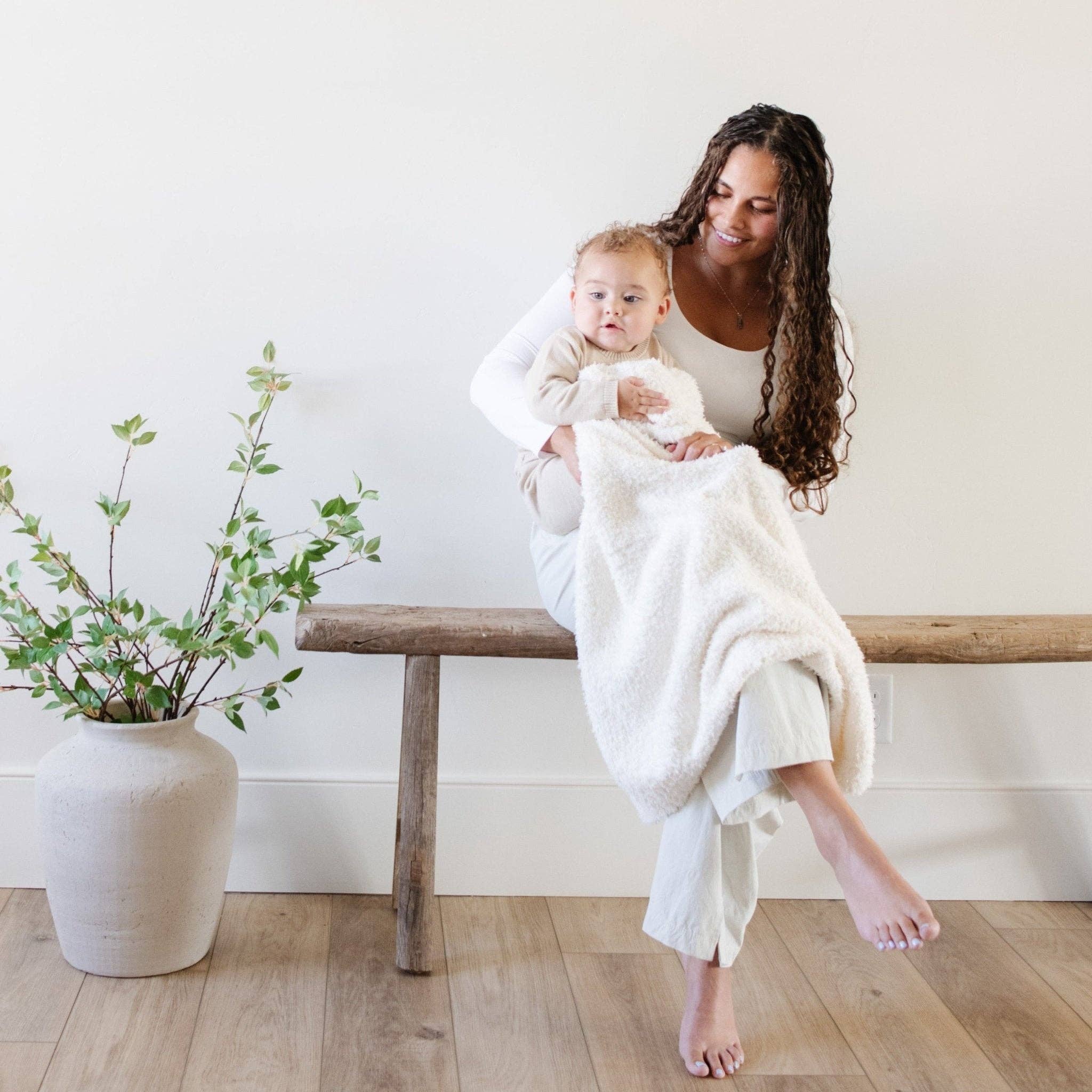 BAMBONI® RECEIVING BLANKETS: Surf