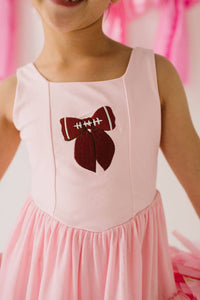 Tulle Athletic Dress in Game Day