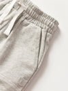 Stitch Pocket Jersey Short - Light Heather Grey