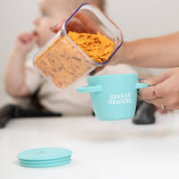 Savage Snacker Happy Snacker: Blue