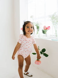 Harlow Romper in Sweetheart