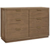 Delta Children Forever 6-Drawer Dresser with Interlocking Drawers | Naturals Collection