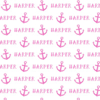 Sugar + Maple Personalized Bib | Anchors