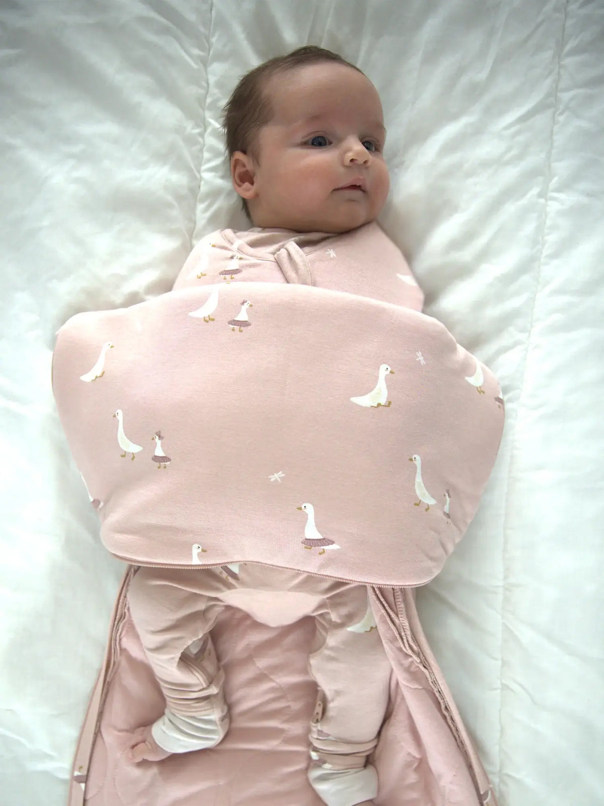 FW26 Swaddle Sleep Sack: Petals / 1