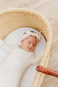 Newborn Knotted Gown - Yuma