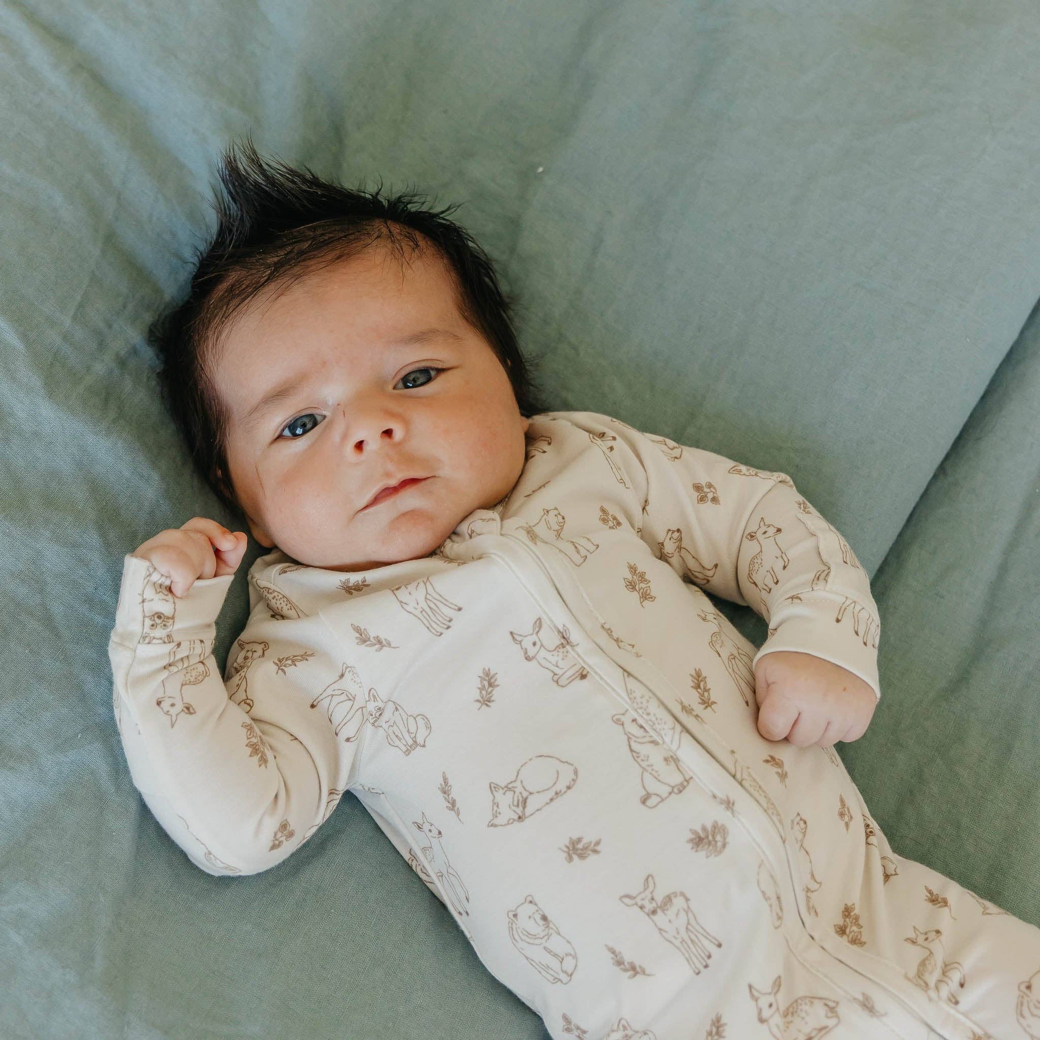 Zip-Up Footie Pajama - Dylan