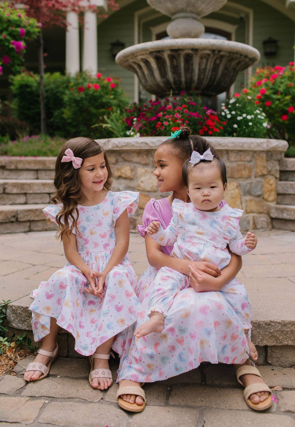 Olivia Dress in Candy Hearts