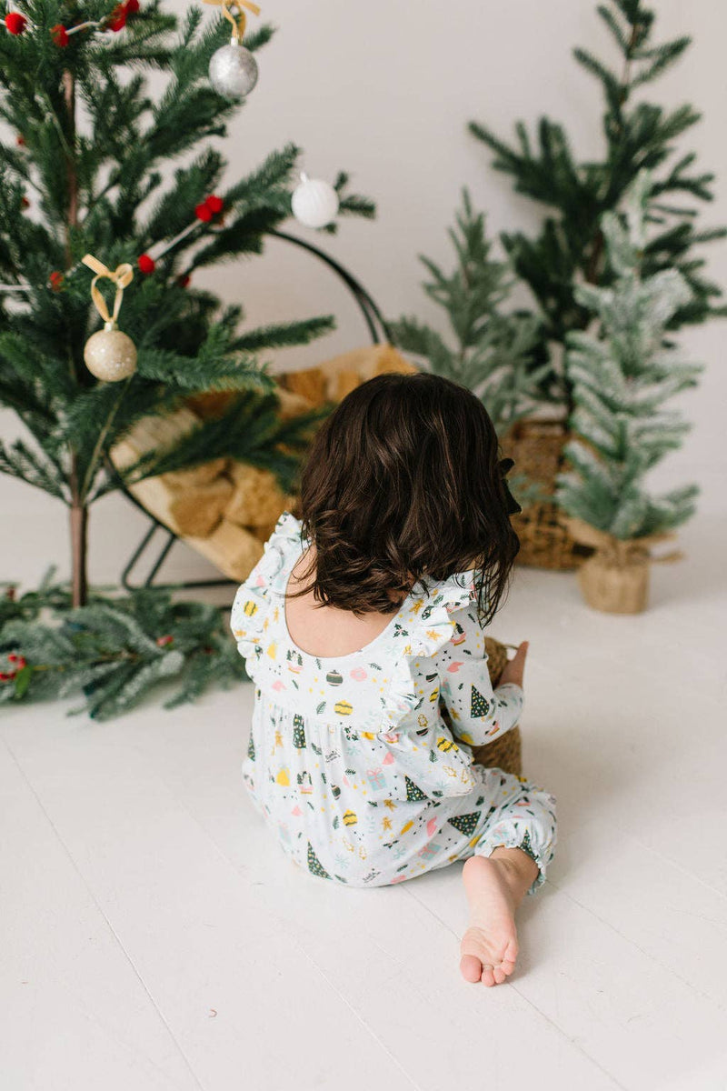 Mabel Romper in Festive Scenes