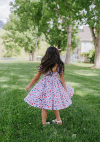 Classic Twirl Dress in Pink Celebration