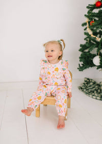 Mabel Romper in Christmas Cookies
