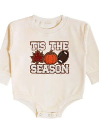 Tis the Season Pumpkin Patch Long Sleeve Romper