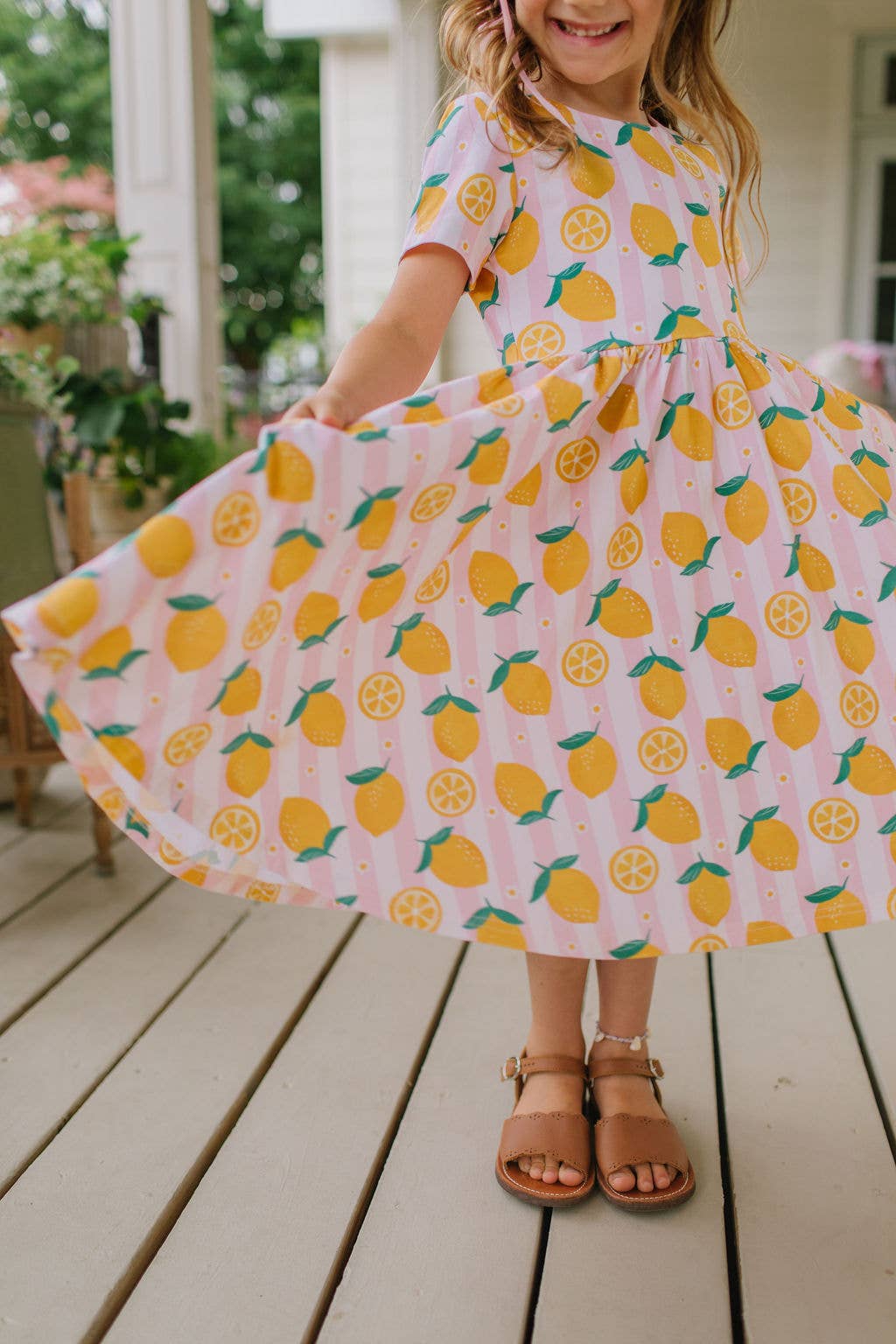 Classic Twirl Dress in Lemonade