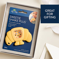 Sweetie Shake Plus™ - Teething + Rattle Toy: Croissant