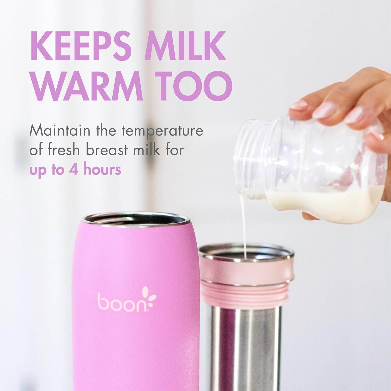 Boon Frosh Portable Breast Milk Chiller 24 oz - Purple