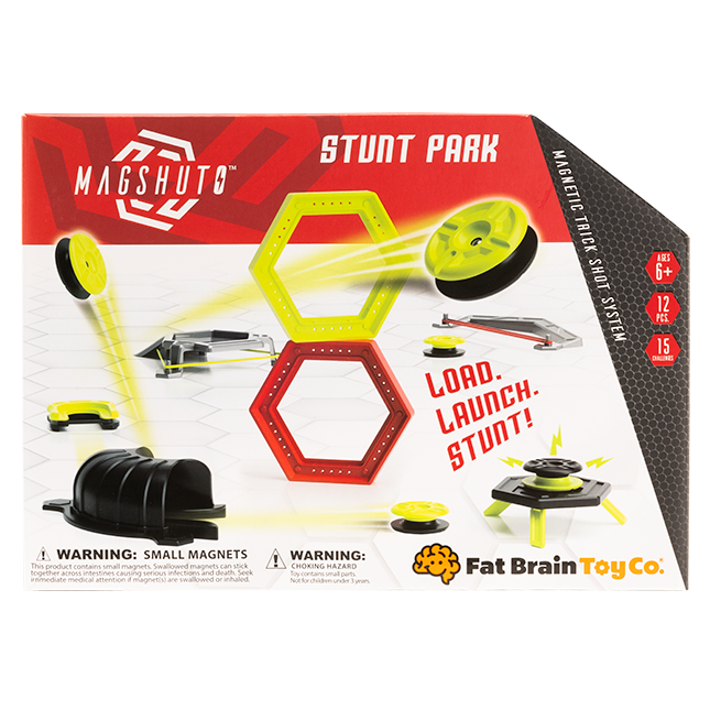 Fat Brain Toys Magshuto Stunt Park