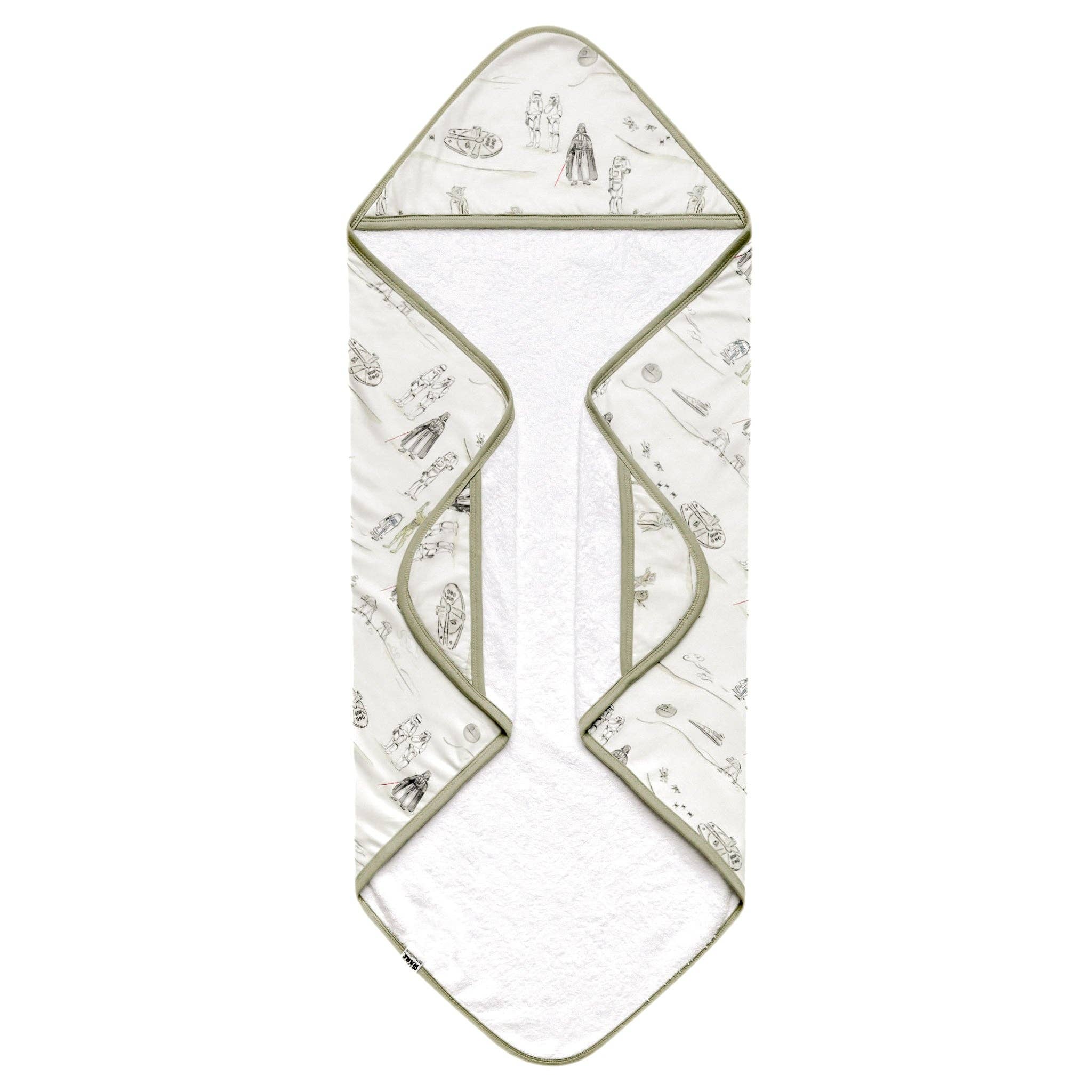 Premium Baby Knit Hooded Towel - Tatooine