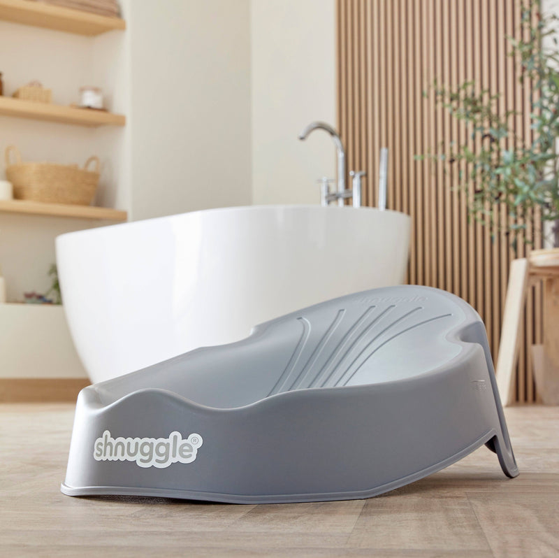 Shnuggle Newborn Baby Bath Support | Ergonomic, Non-Slip & Quick-Dry | From 0-6 months