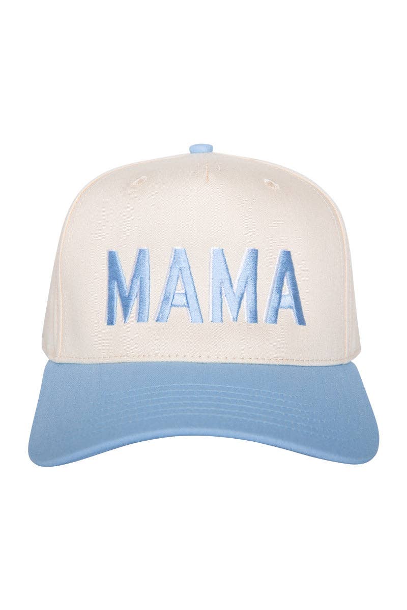 MAMA Mother's Day Two-Toned Vintage Hat