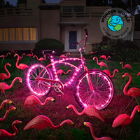 Brightz Pink Bike Lights Combo- 2 Wheels & 1 Cosmic by Brightz #L1505