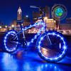 Brightz Blue Bike Lights Combo- 2 Wheels & 1 Cosmic by Brightz #L1727