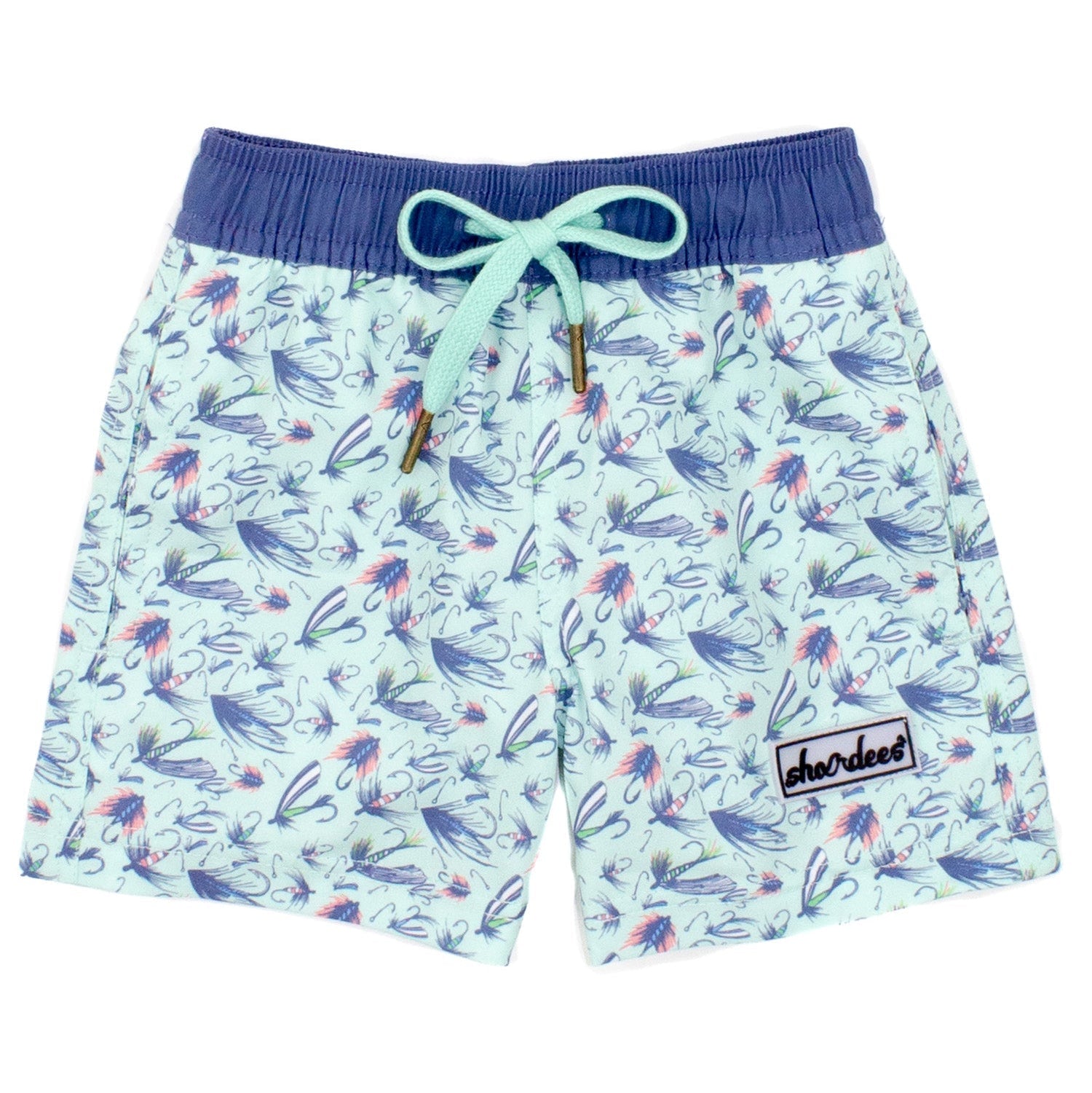 Properly Tied Boys Shordees Swim Trunk Stay Fly