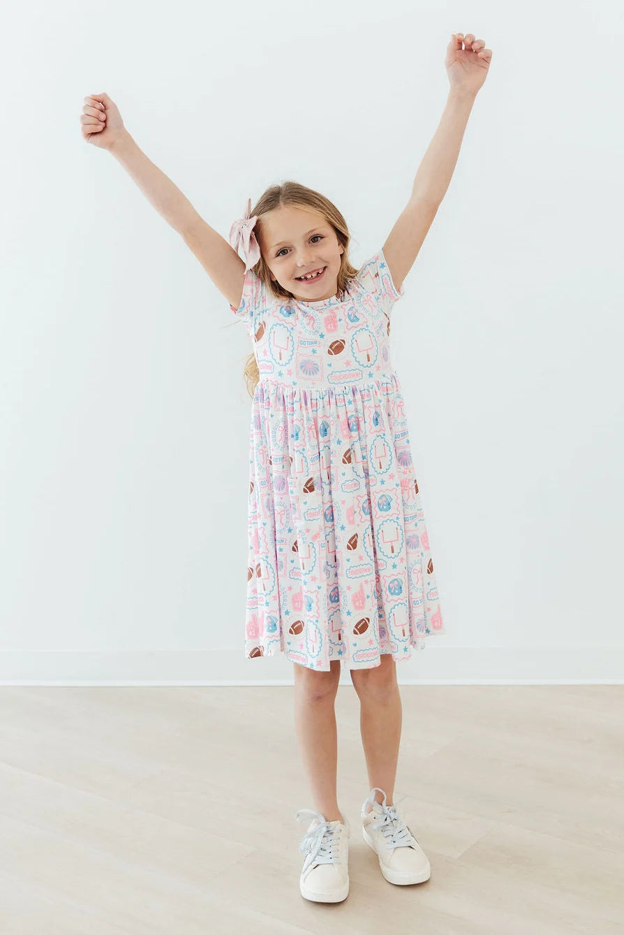 Mila & Rose Girlie Pocket Twirl Dress