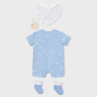 Mayoral Newborn 3-Piece Gift Set | Sky