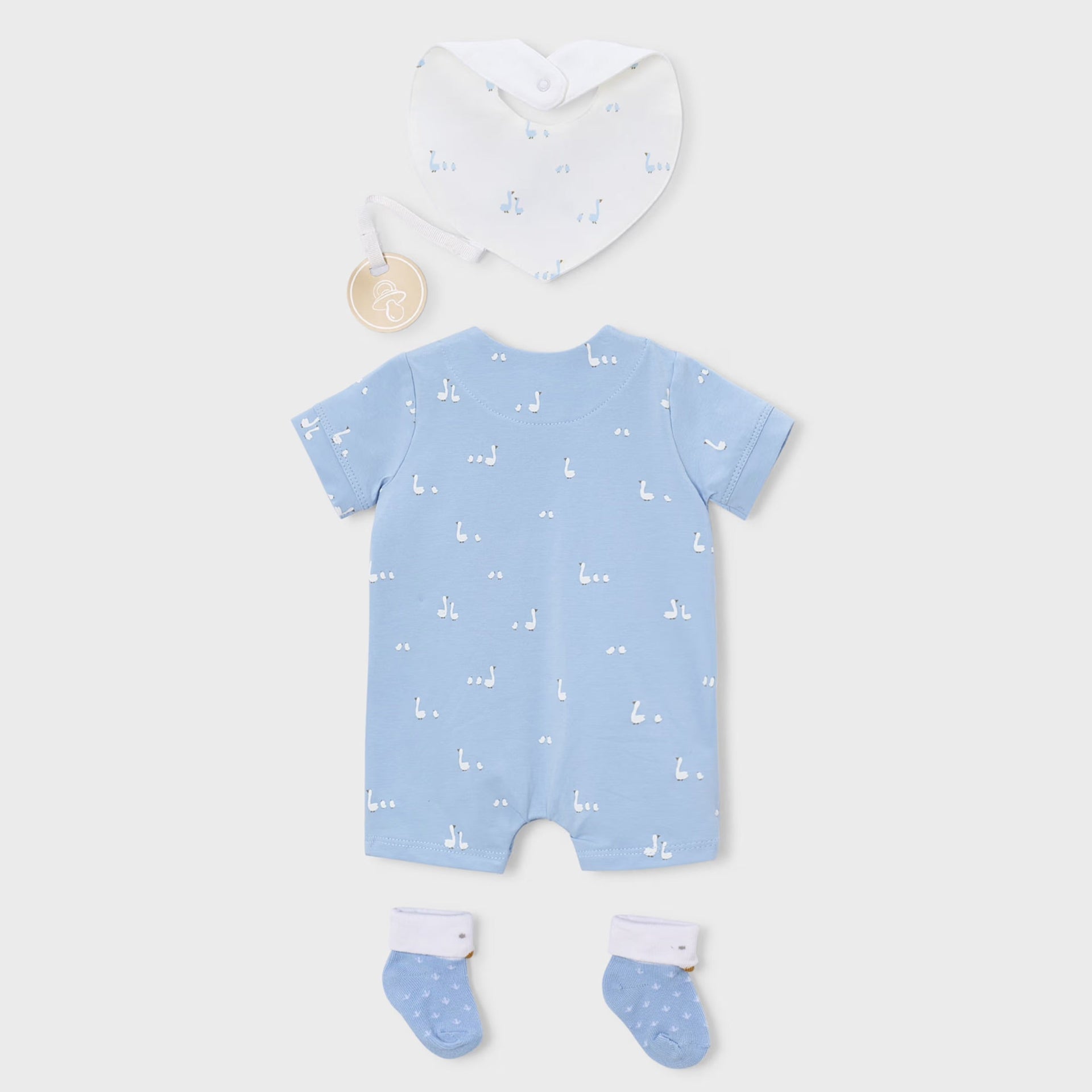 Mayoral Newborn 3-Piece Gift Set | Sky