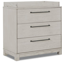 Simmons Kids Rustic 3-Drawer Dresser with Interlocking Drawers