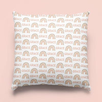 Sugar + Maple Custom Pillow | Rainbows