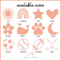 Sugar + Maple Plush Minky Fleece Personalized Blanket | Sorbet Ombre