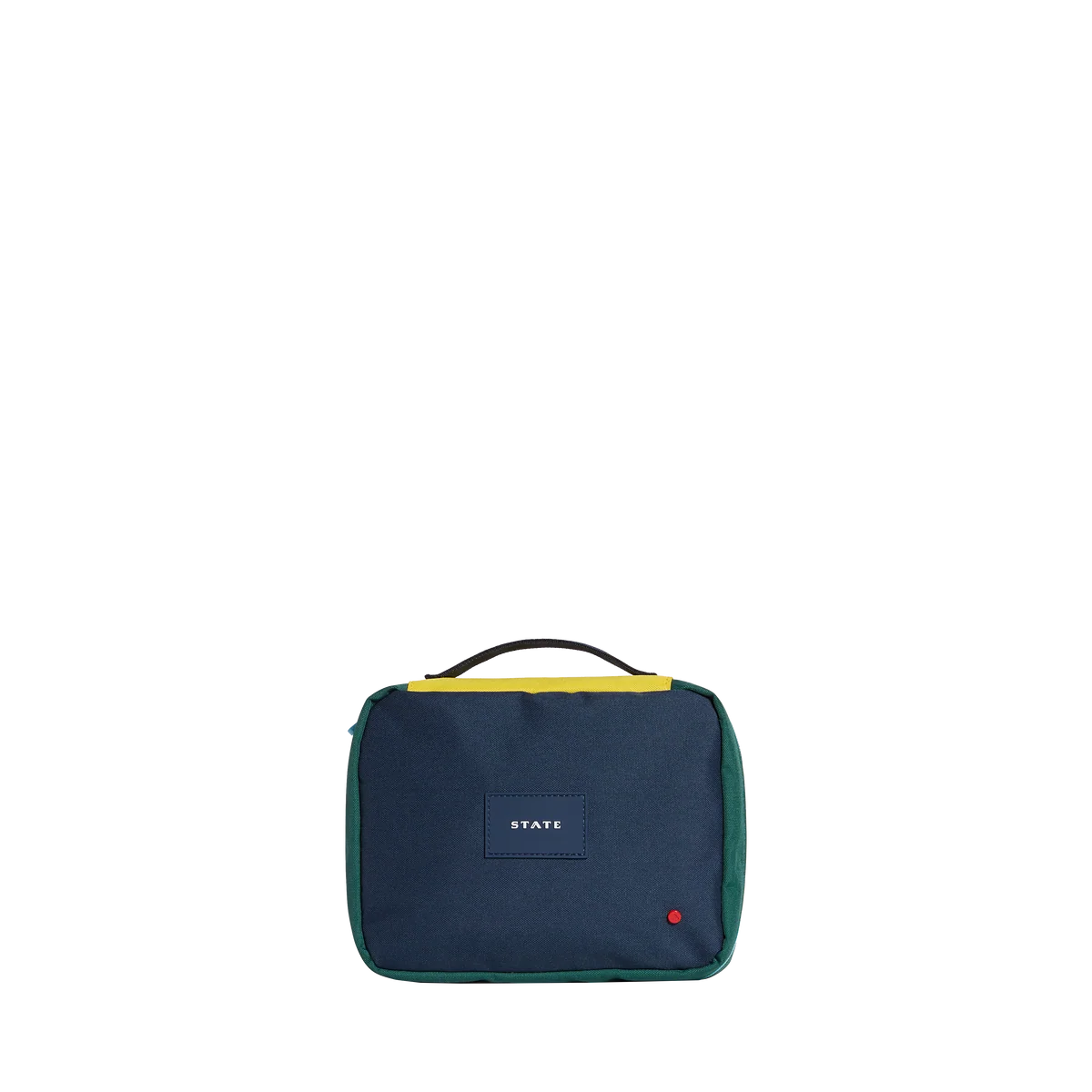 Green & Navy Bensen Toiletry Kit