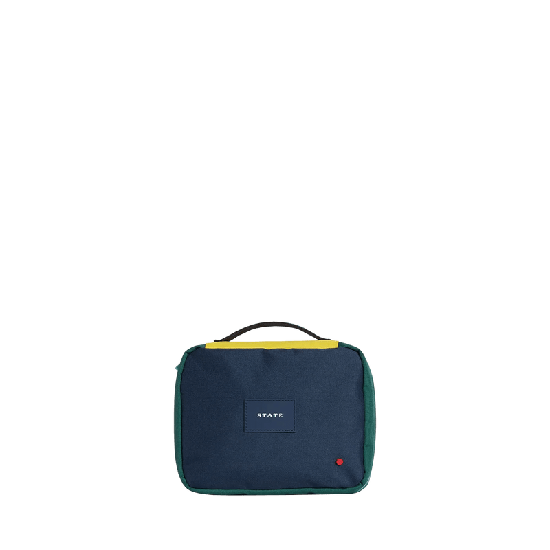 Green & Navy Bensen Toiletry Kit - Baby Biz