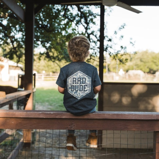 Burlebo Youth Tee | Rad Dude Deer Camo