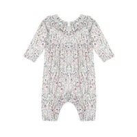 Mabel + Honey Soft Meadow Romper | Purple