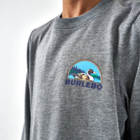 Burlebo Youth Tee | Field Companion Dark Heather Grey
