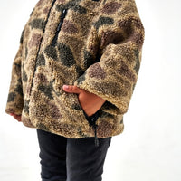 Burlebo Youth Sherpa Full Zip Jacket | Rocky Mountain Camo